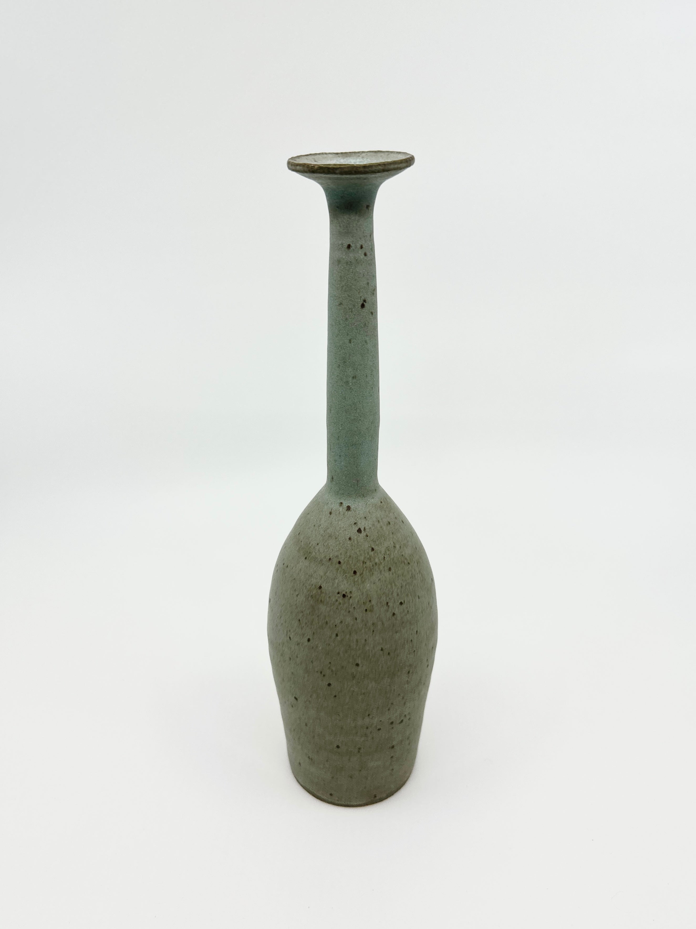 Blue speckled bottle No. 4