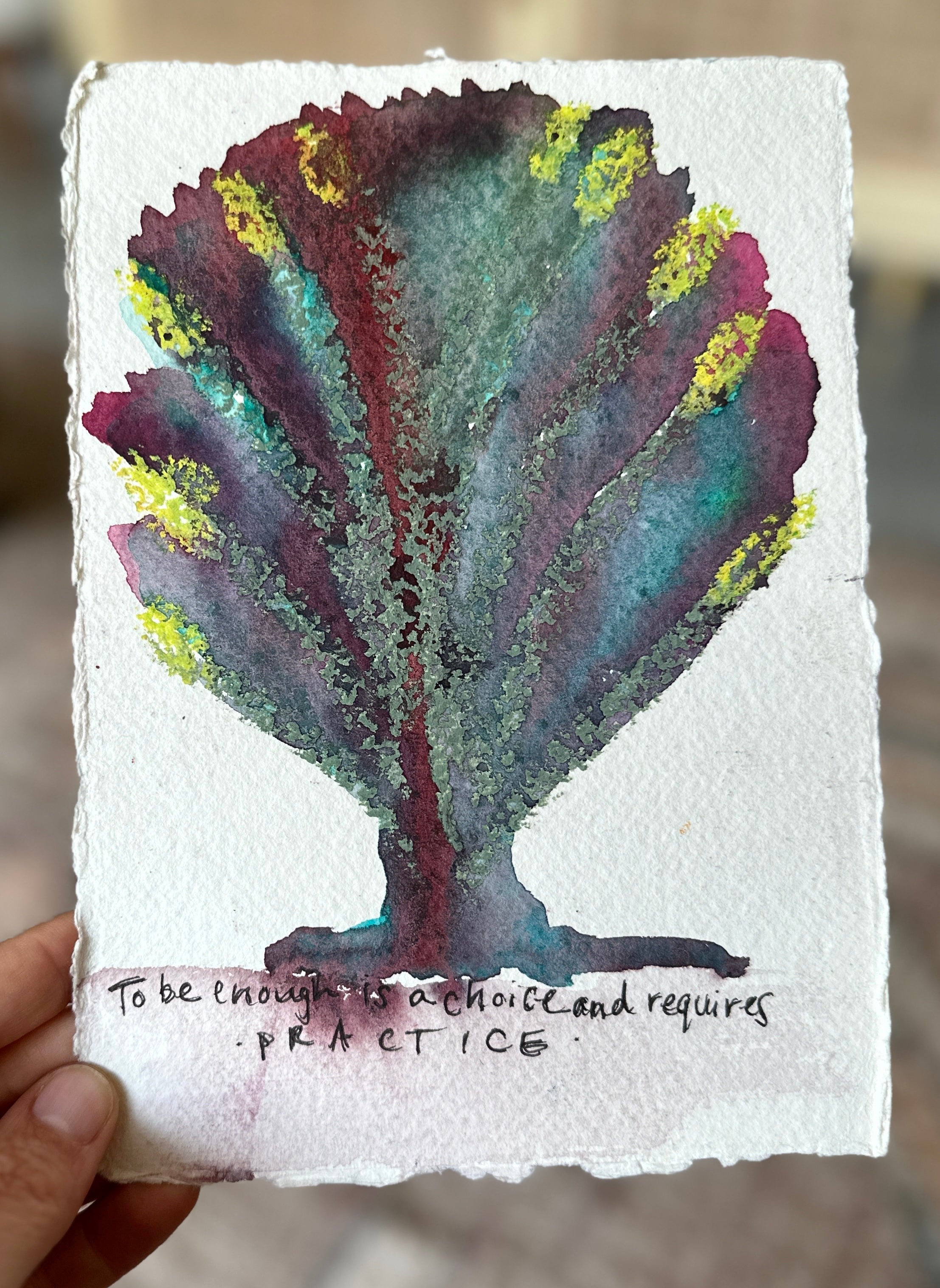 Painting "You are Enough”