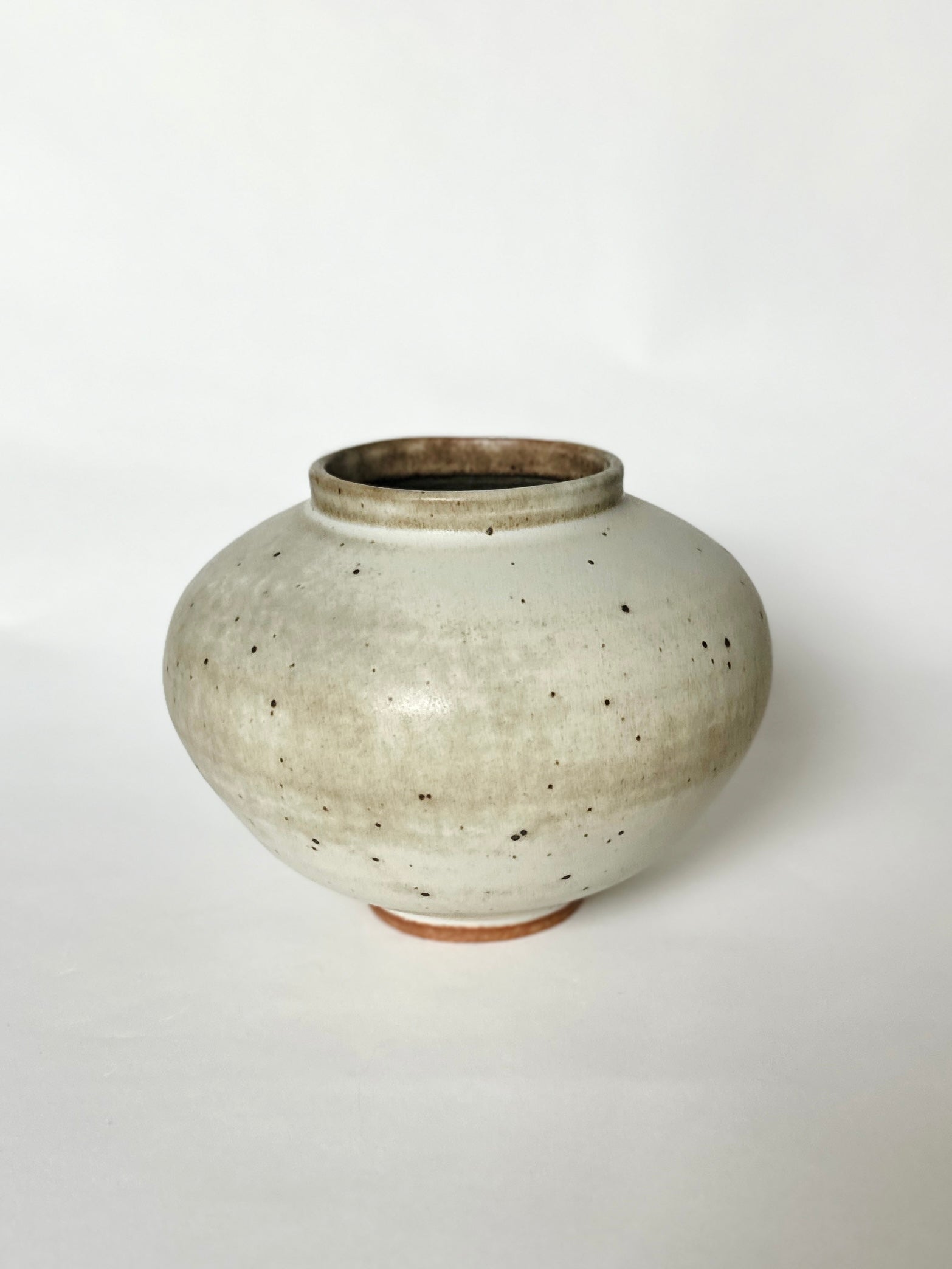 Gray/beige/cream vase no. 24