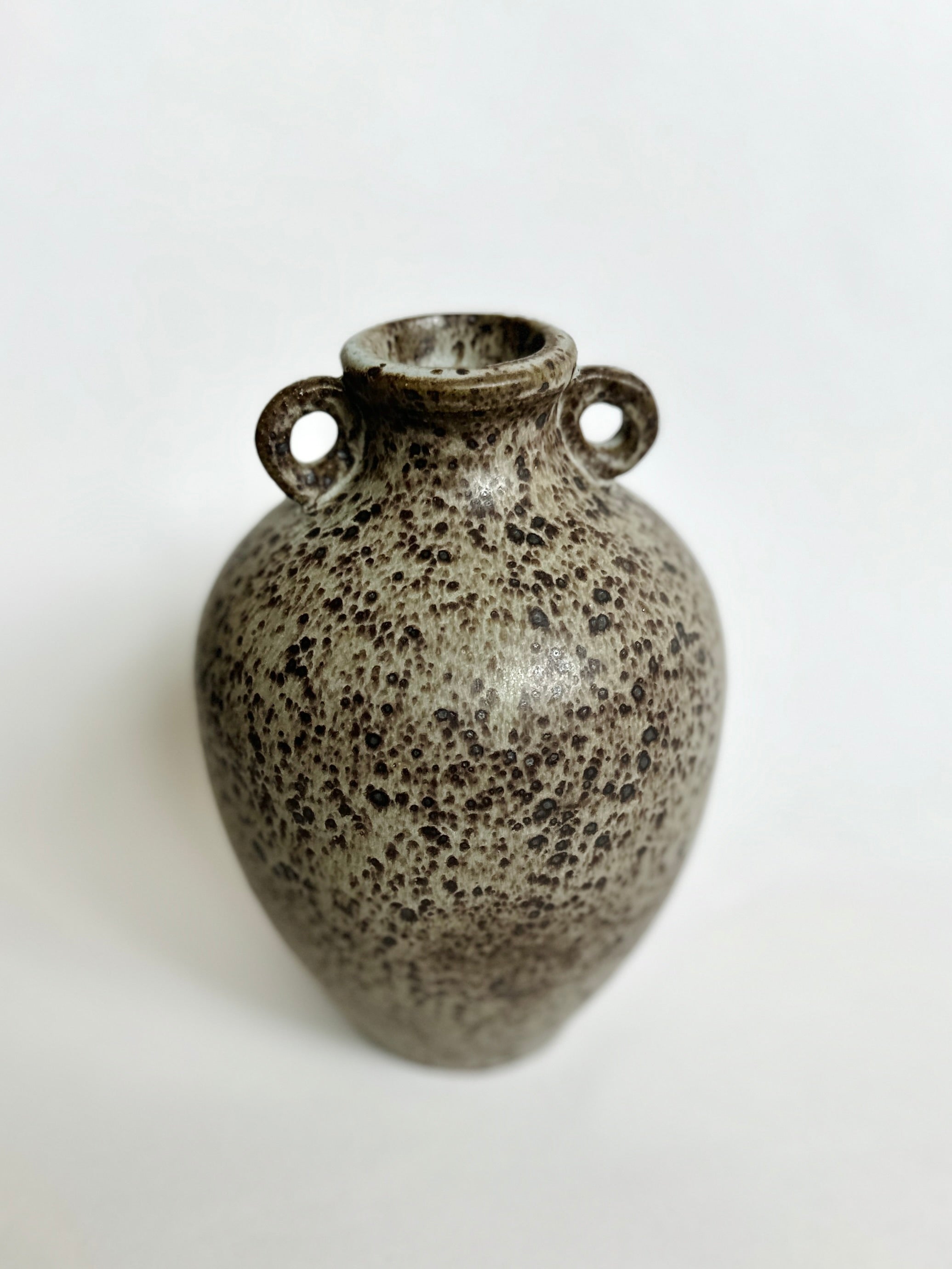 Blue speckled vase no. 5