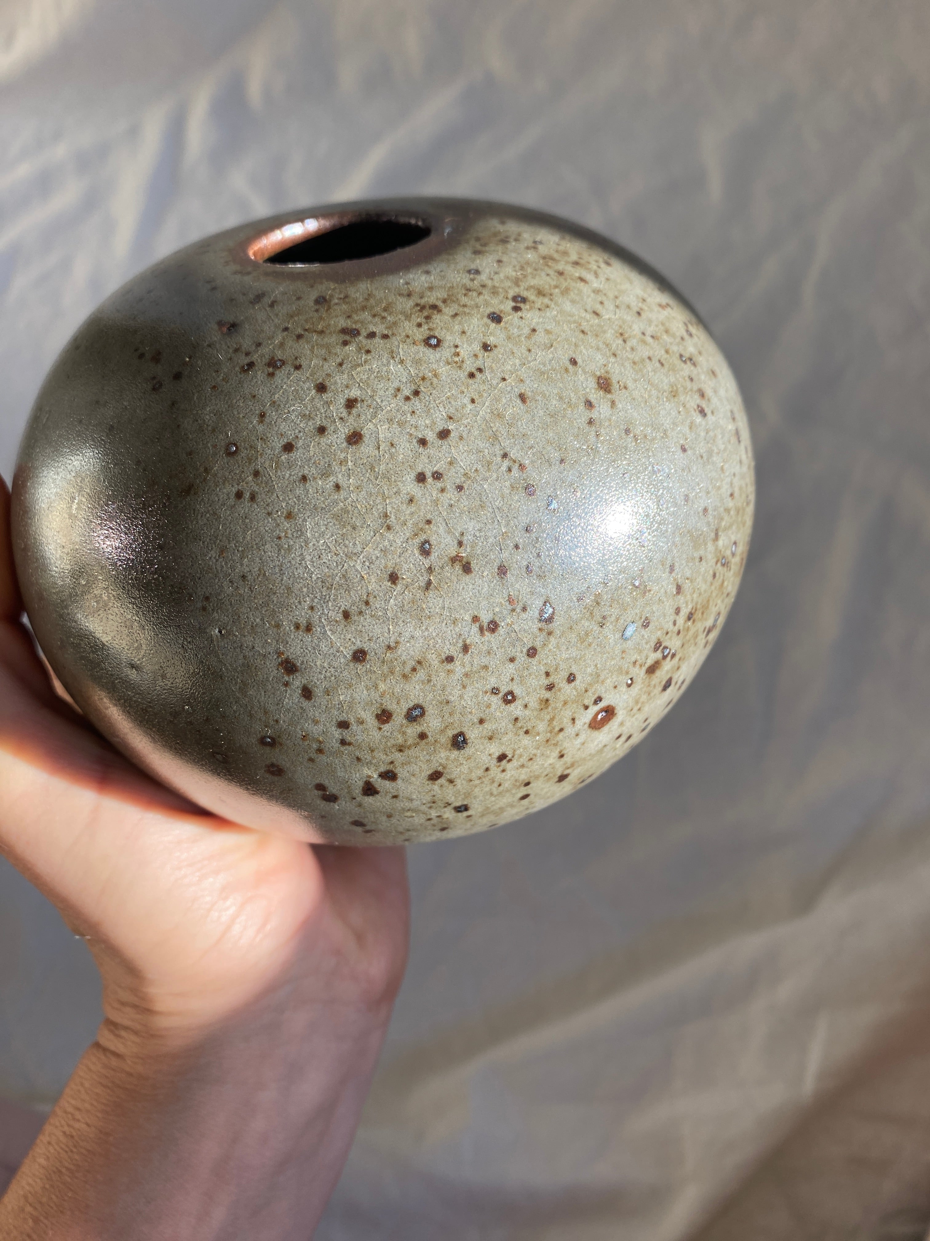 black celadon orb