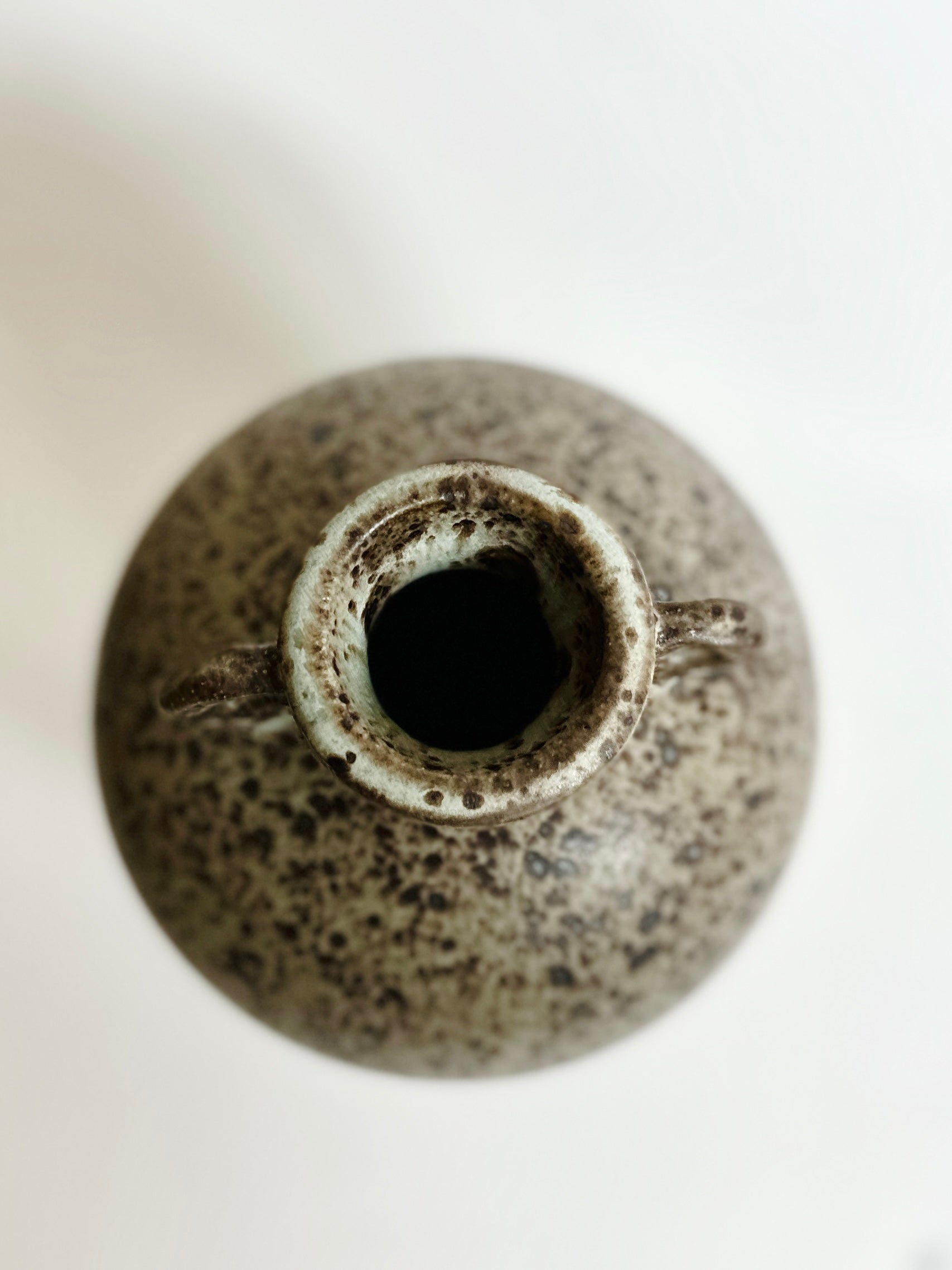 Blue speckled vase no. 5