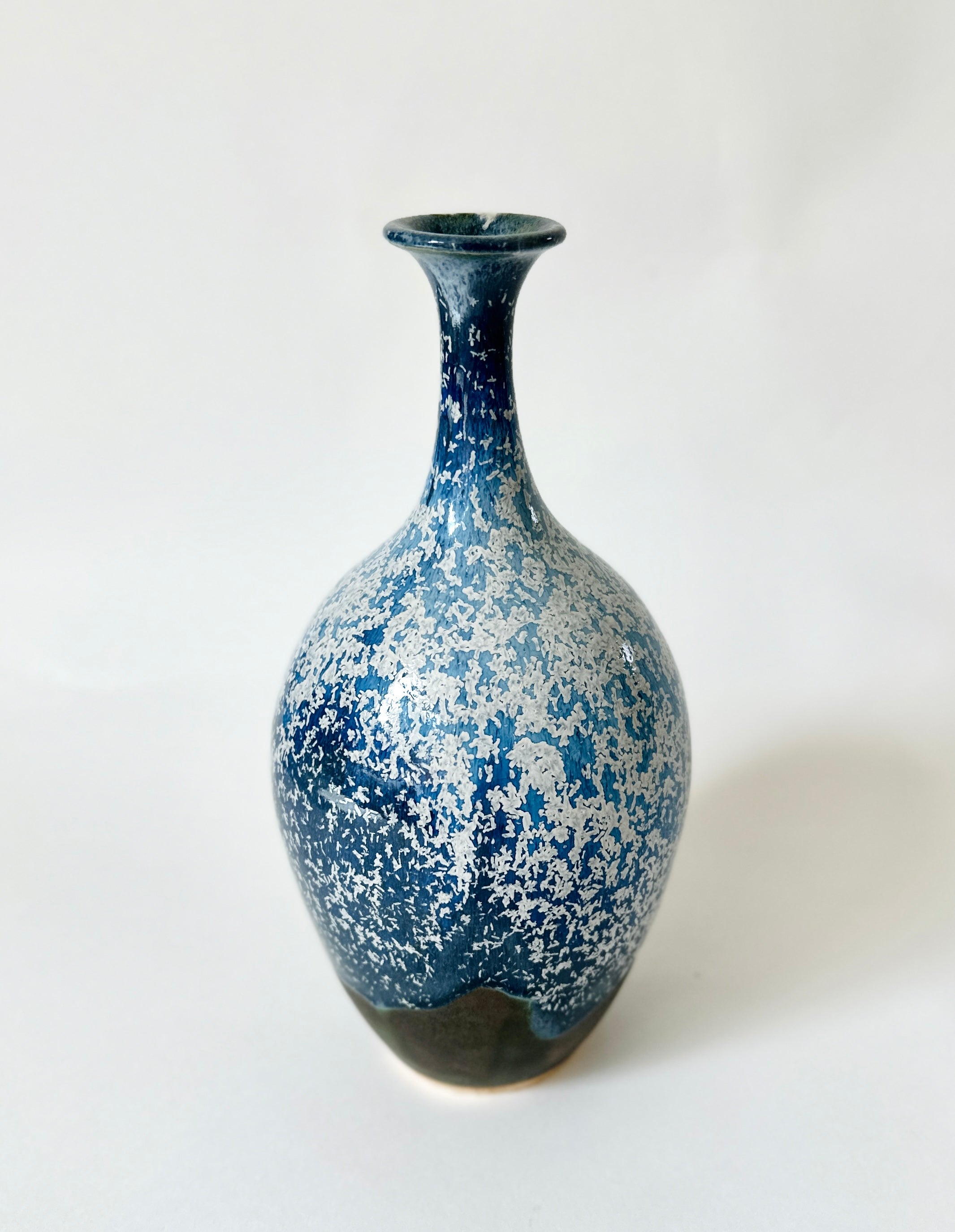 Frosty blue bottleneck no. 6