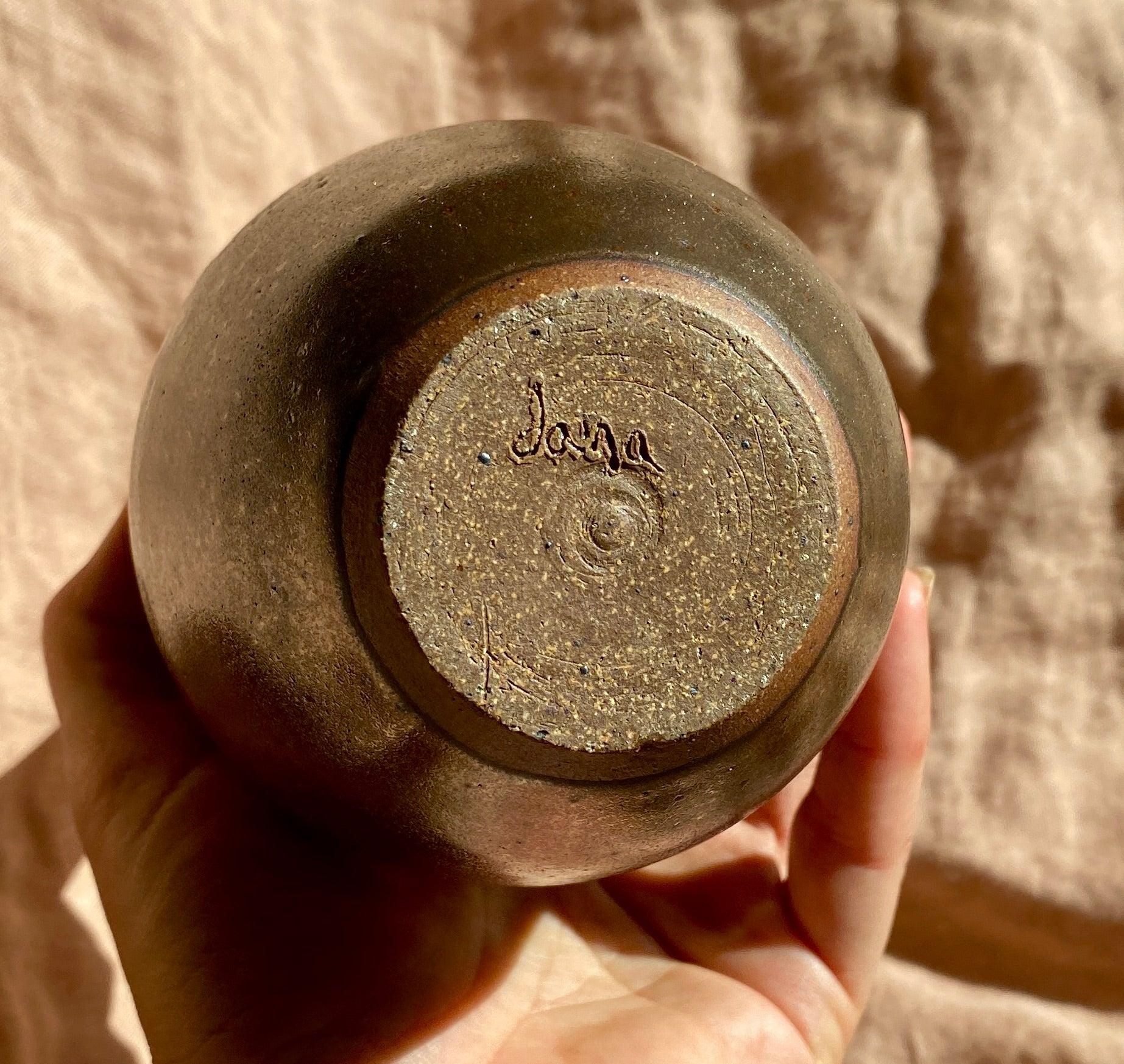 Metallic decorative bottle - Dana Chieco Studio