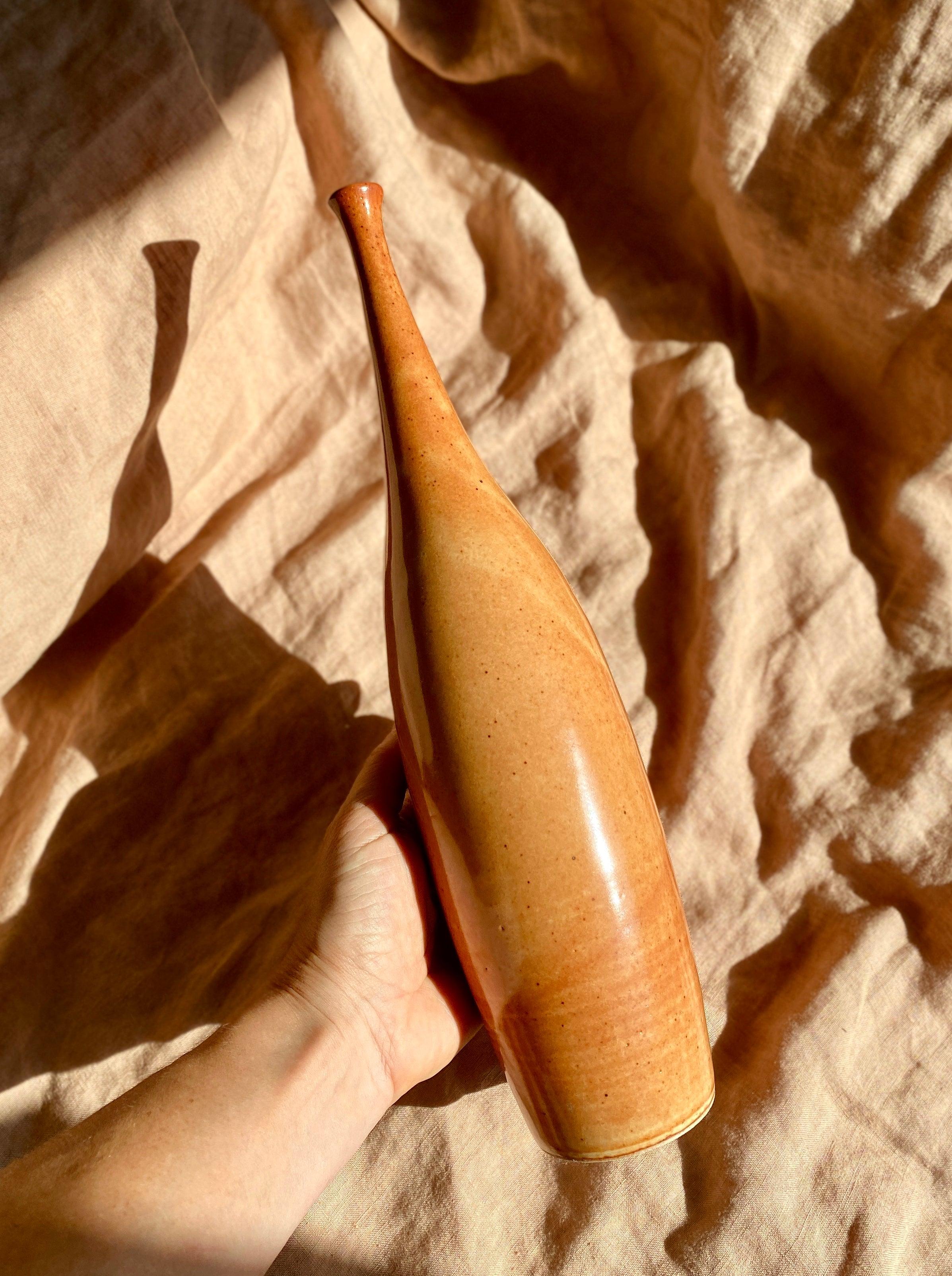 Shino decorative bottle No. 14 - Dana Chieco Studio