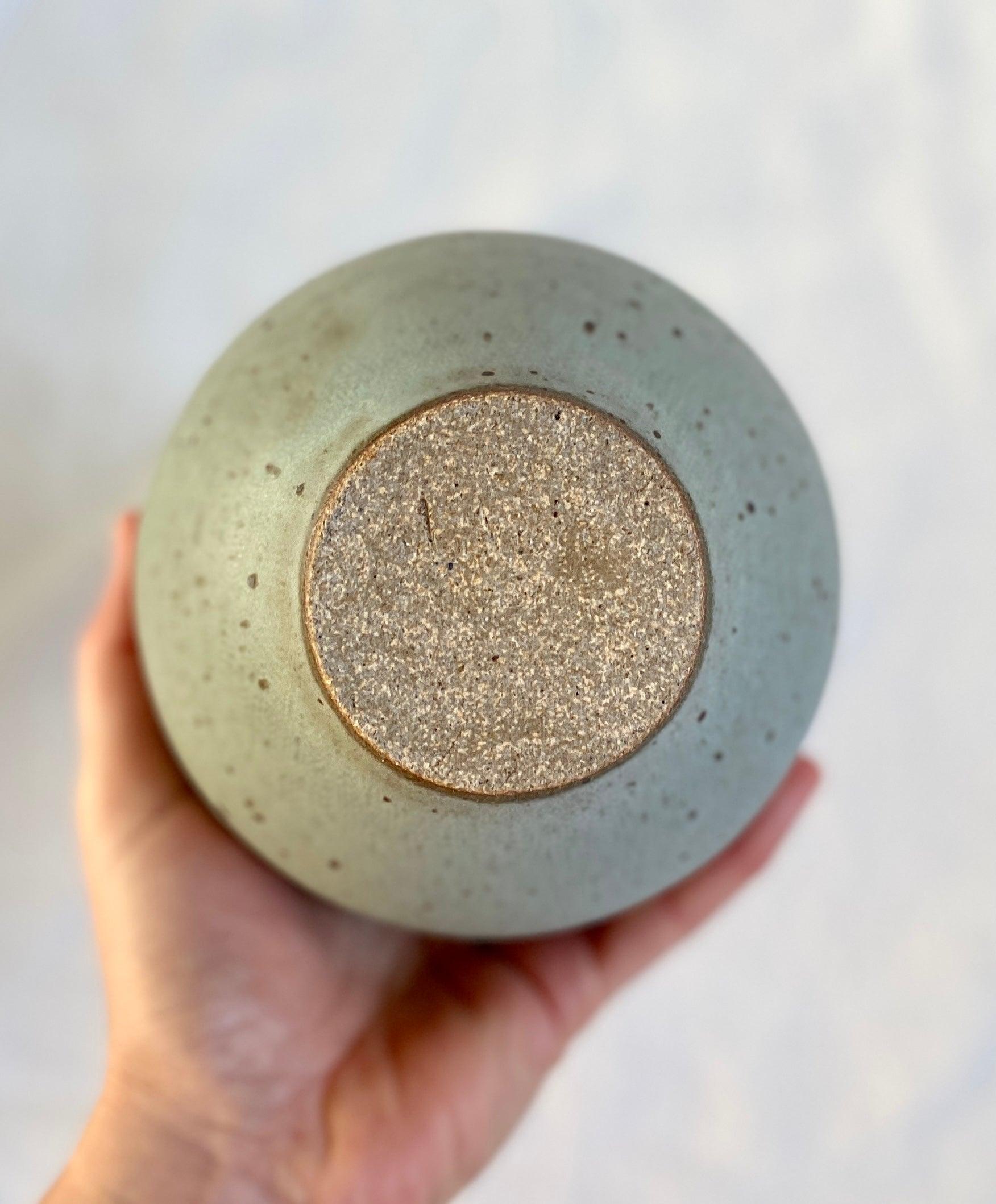 Blue speckled bottleneck no. 11 - Dana Chieco Studio