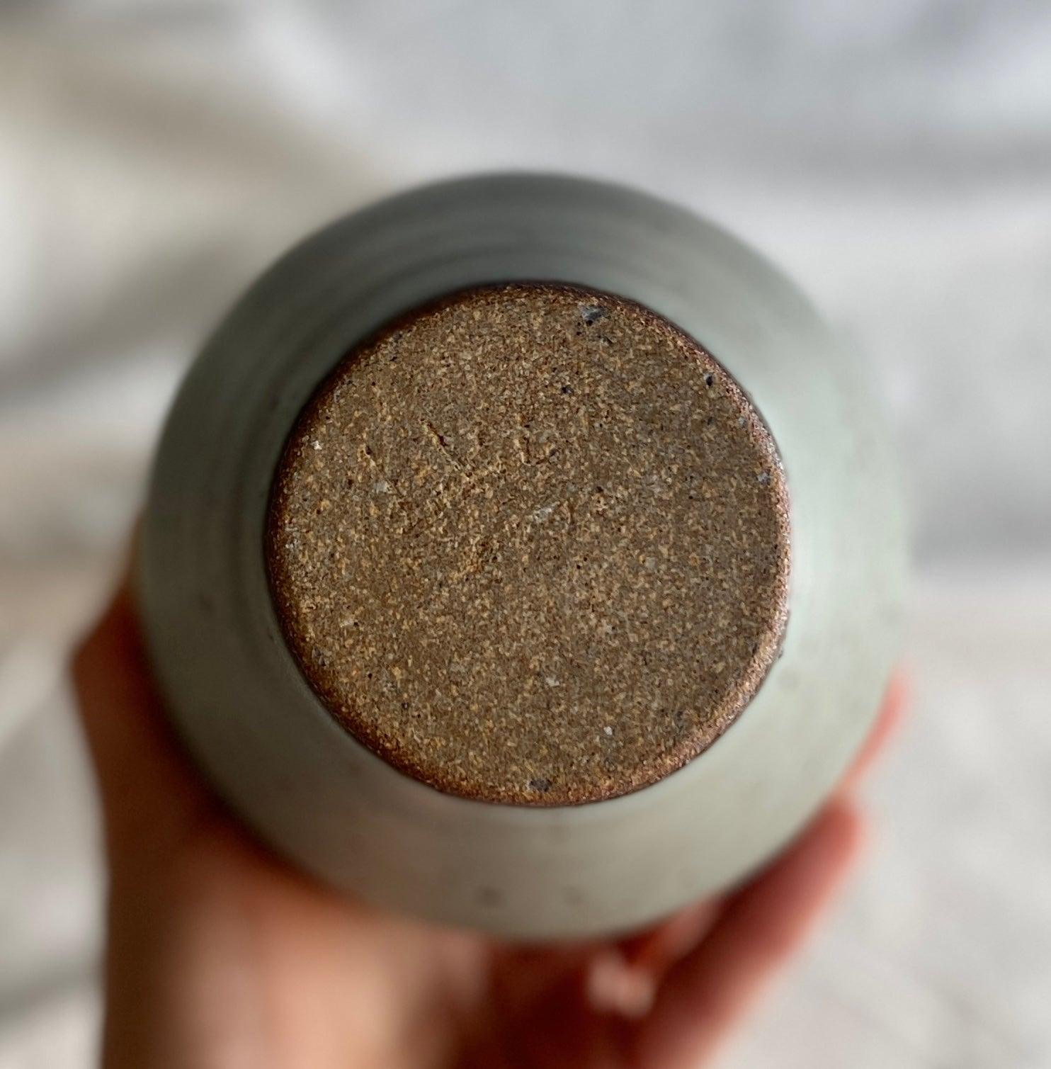 Blue speckled bottleneck no. 10 - Dana Chieco Studio