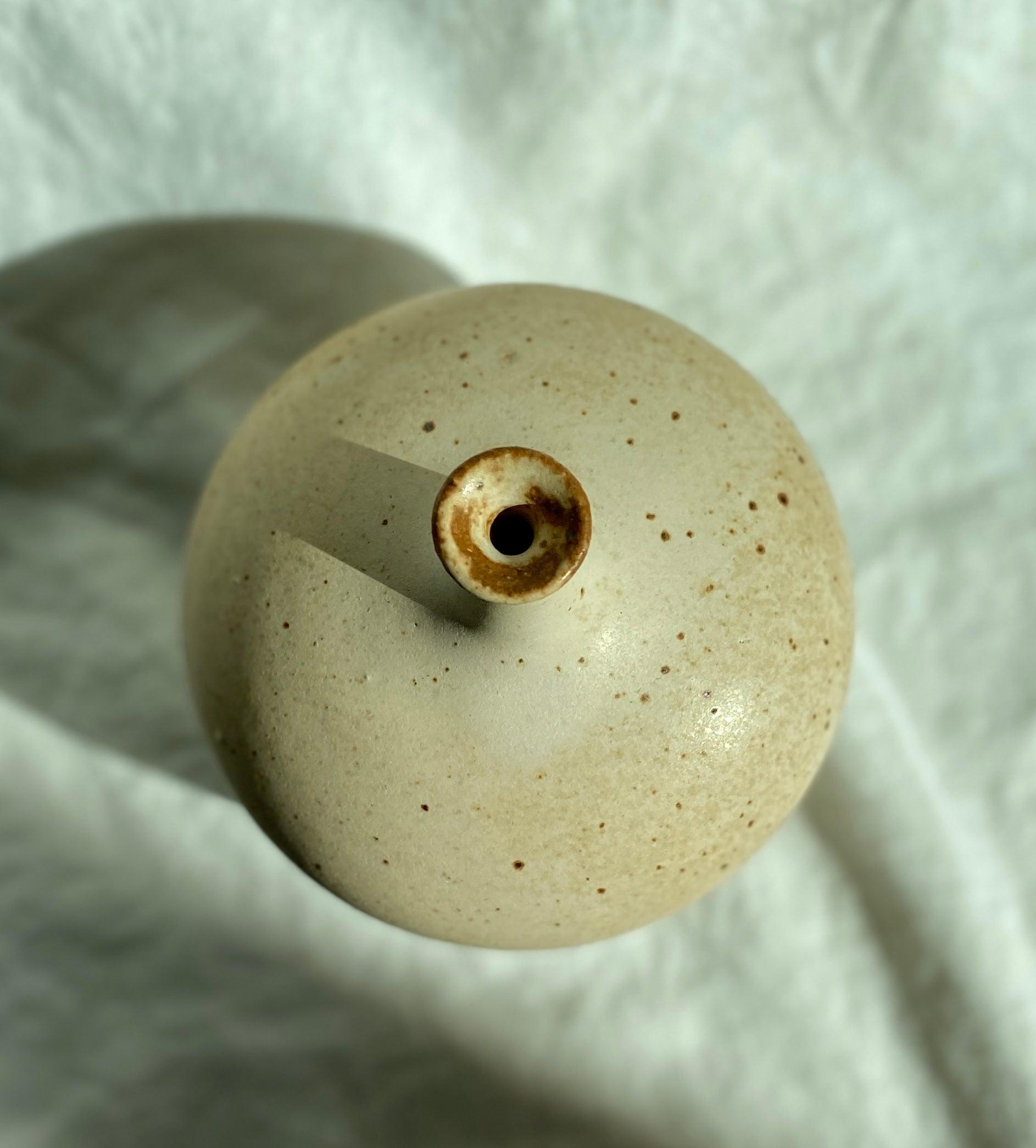Warm satin white bottleneck no. 6 - Dana Chieco Studio