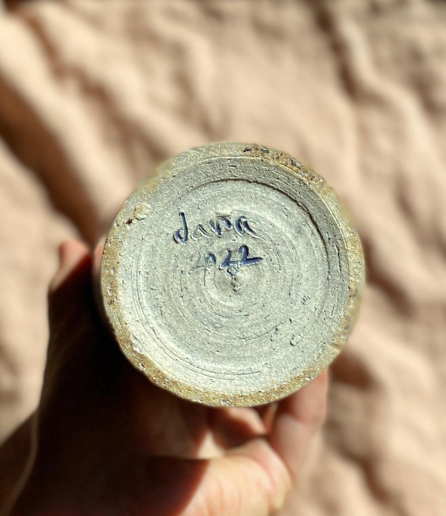 Purple decorative bottle No. 1 - Dana Chieco Studio