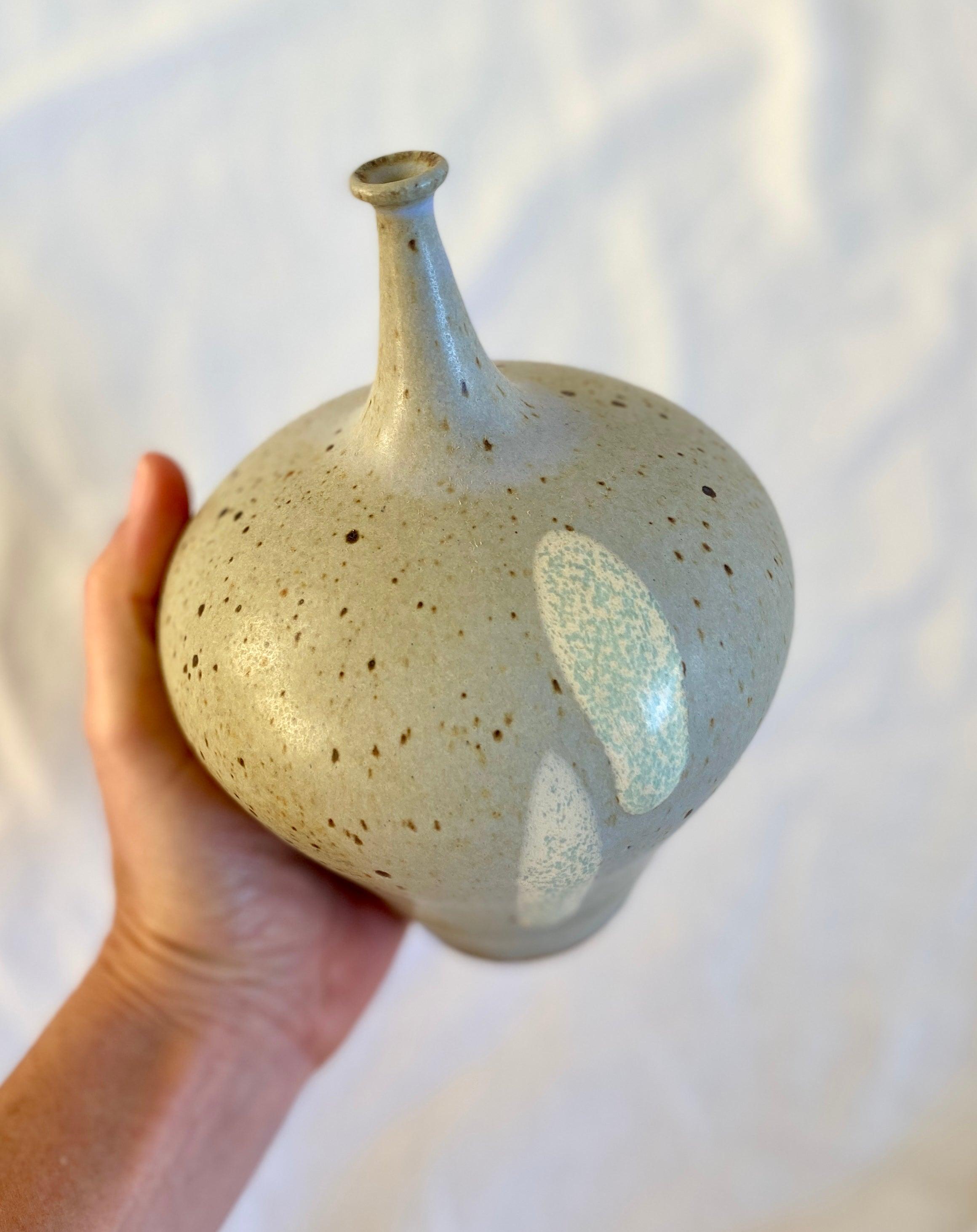 Lavender speckled bottleneck no. 1 - Dana Chieco Studio