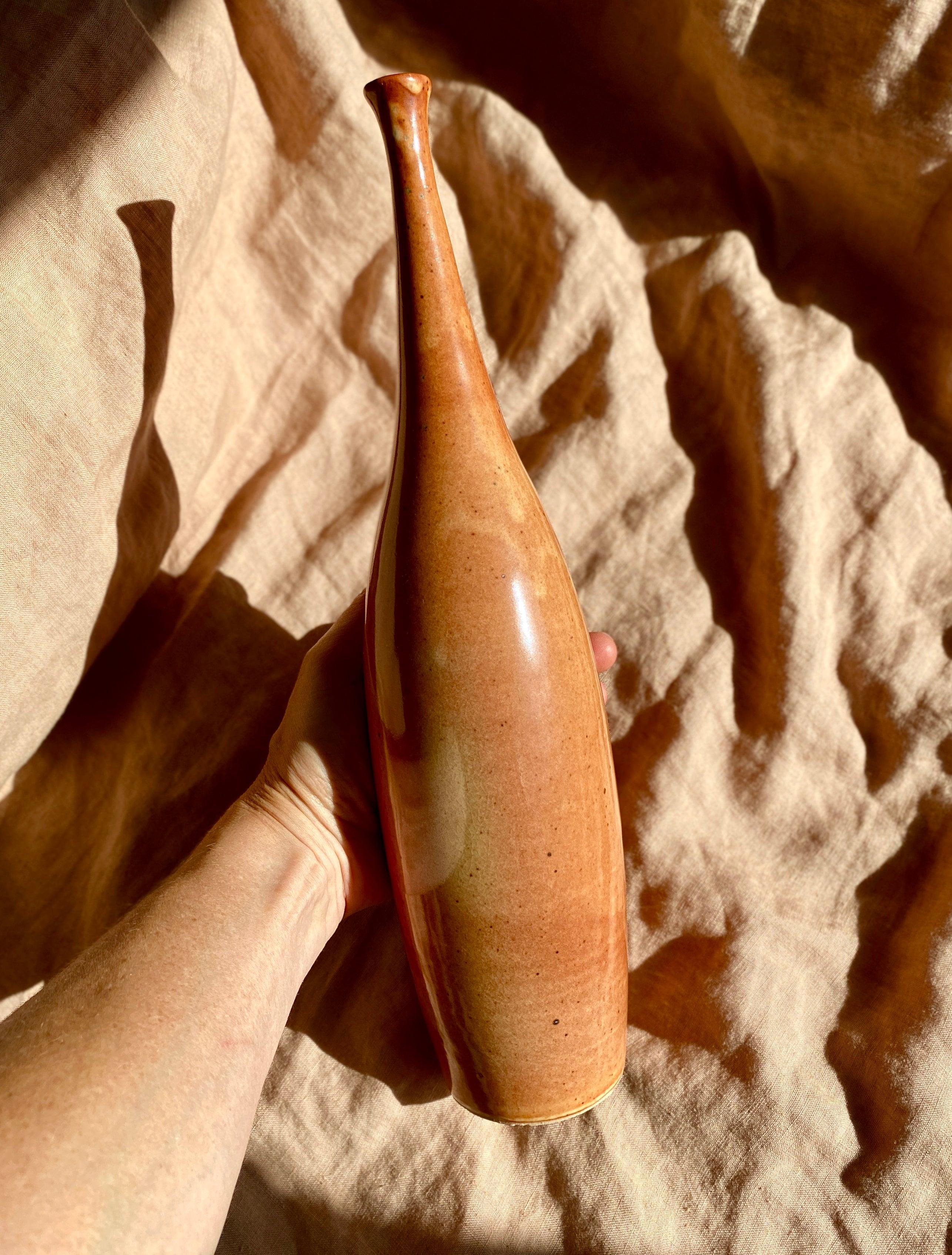 Shino decorative bottle No. 14 - Dana Chieco Studio