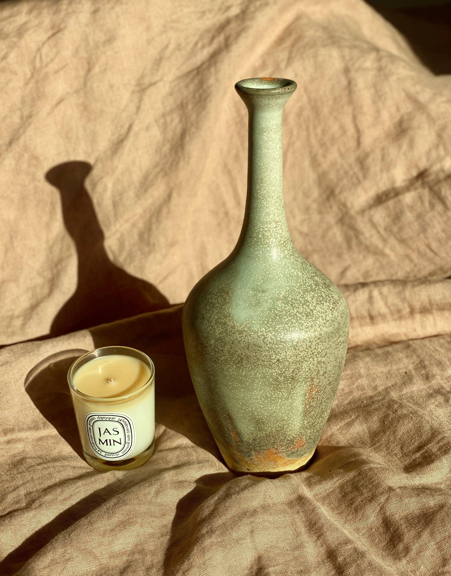 Sunset tall decorative bottle - Dana Chieco Studio