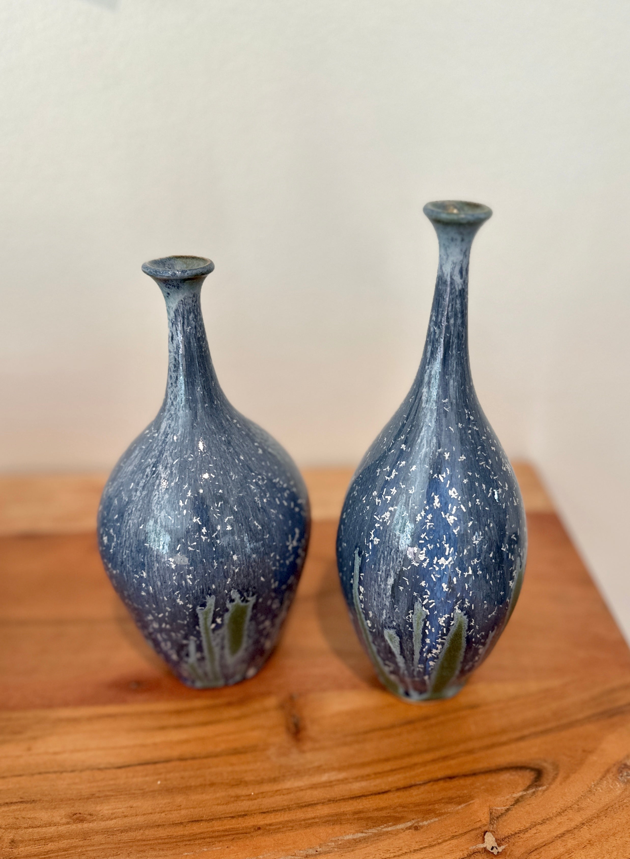 Frosty blue bottleneck no. 3