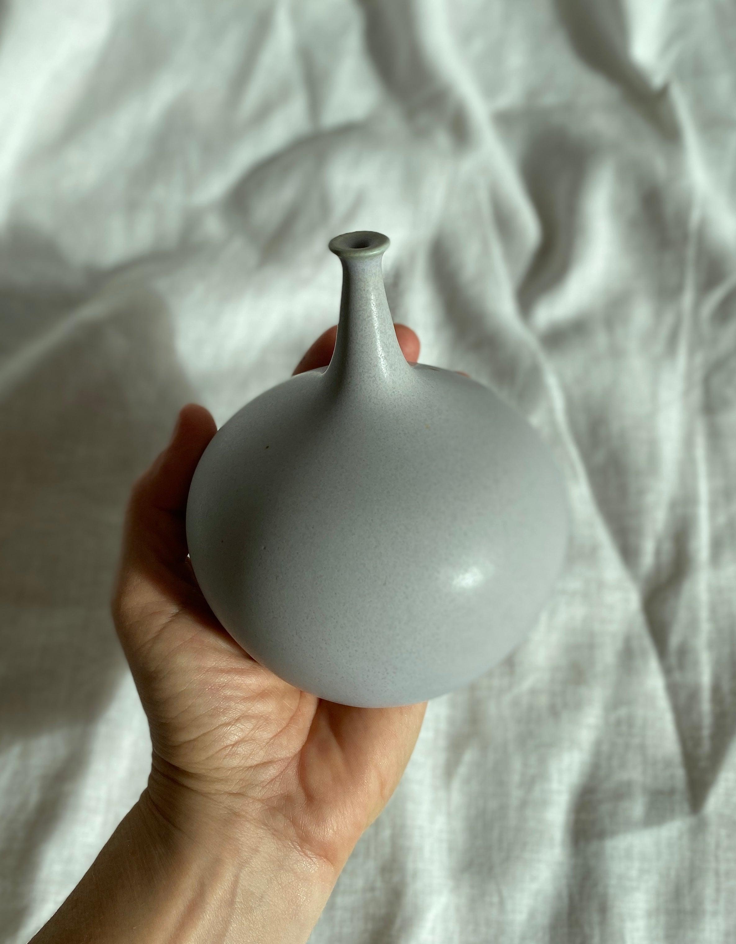 Lavender porcelain bottleneck no. 5 - Dana Chieco Studio