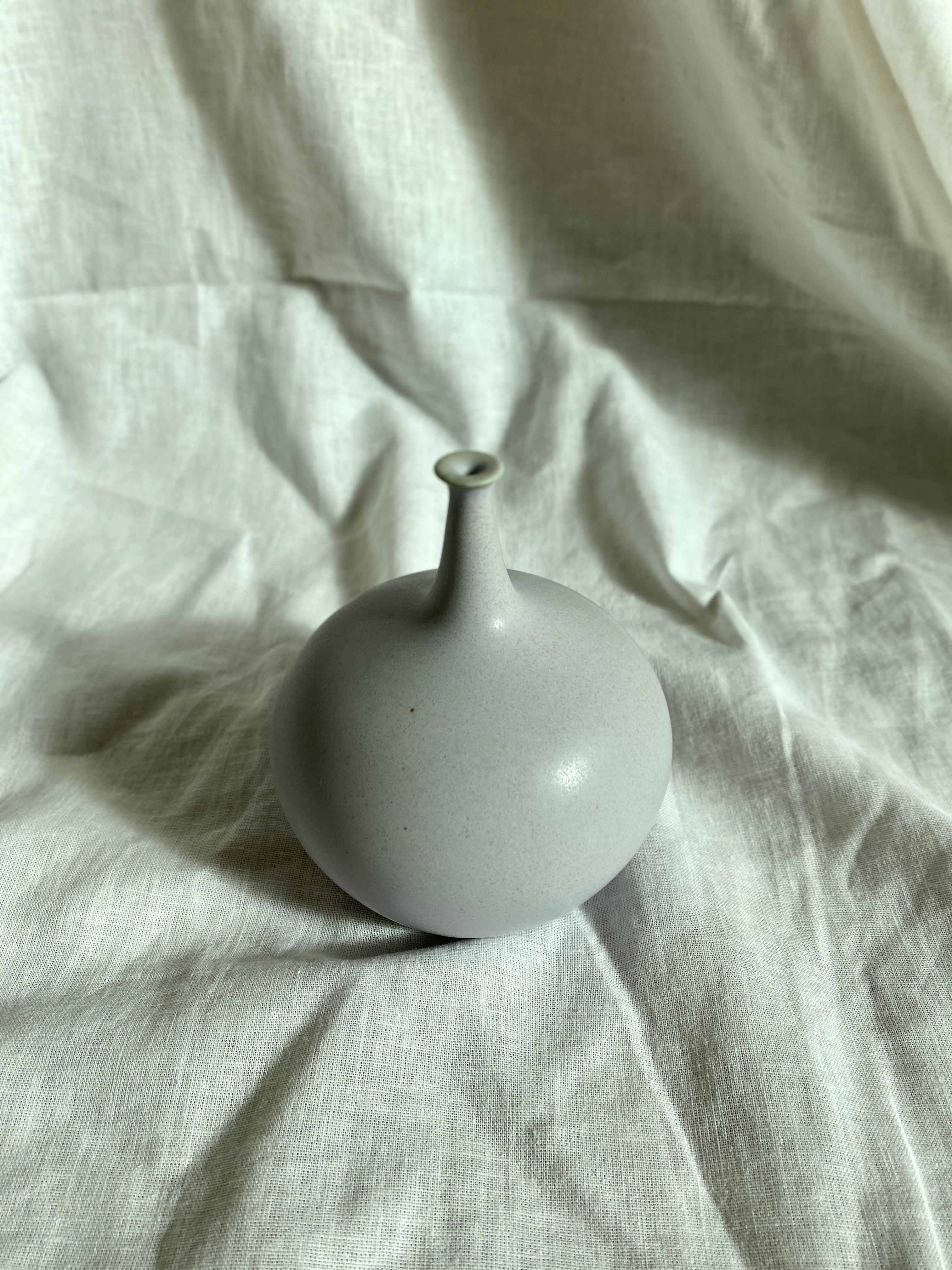Lavender porcelain bottleneck no. 5 - Dana Chieco Studio