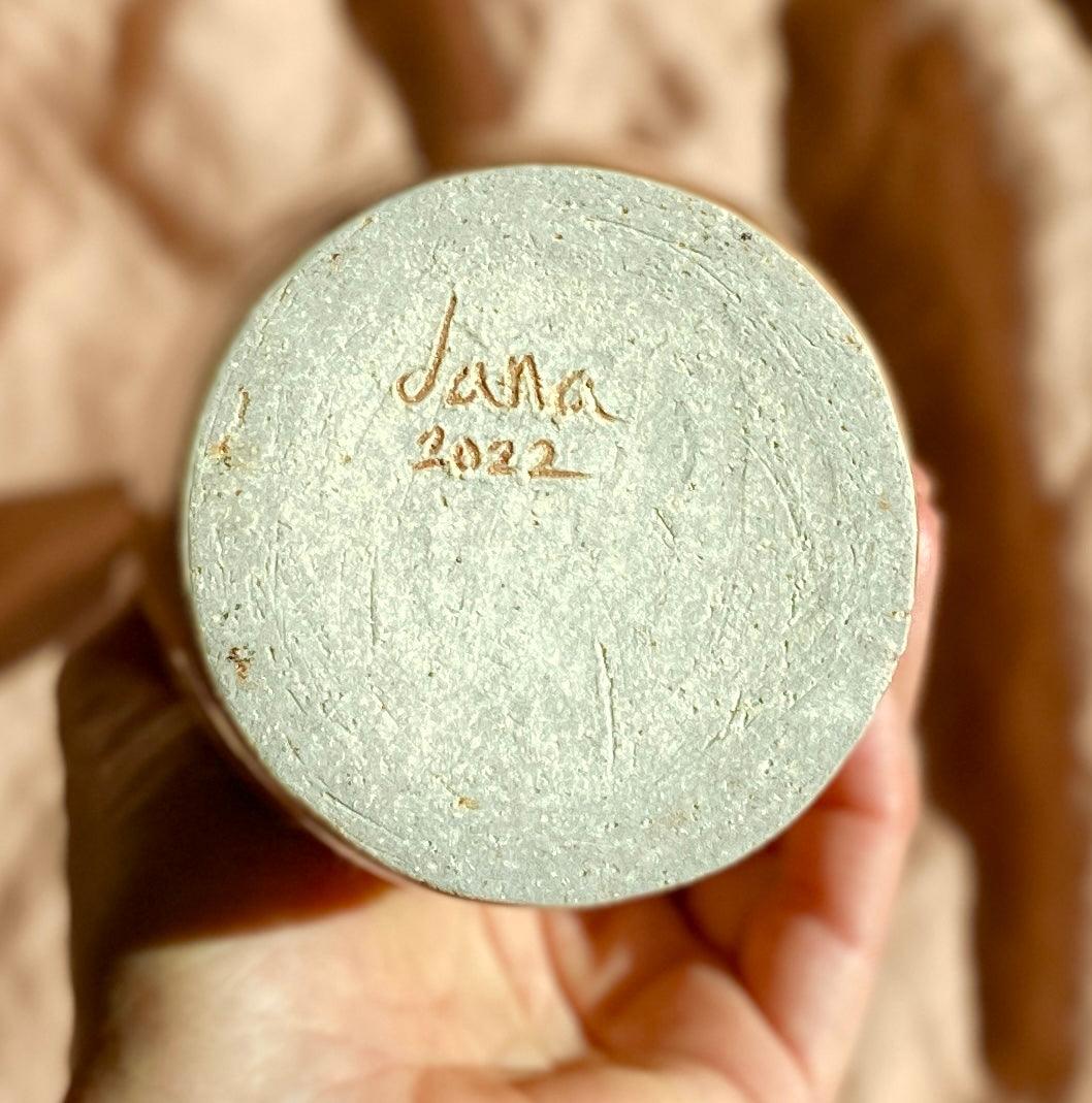 Shino decorative bottle No. 14 - Dana Chieco Studio