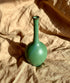 Green decorative bottle No. 13 - Dana Chieco Studio