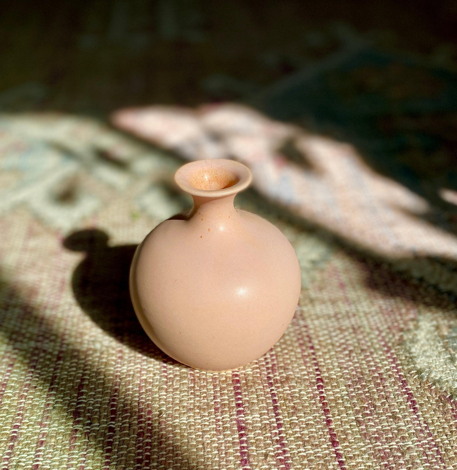 Pink/peach bud vase No. 3 - Dana Chieco Studio