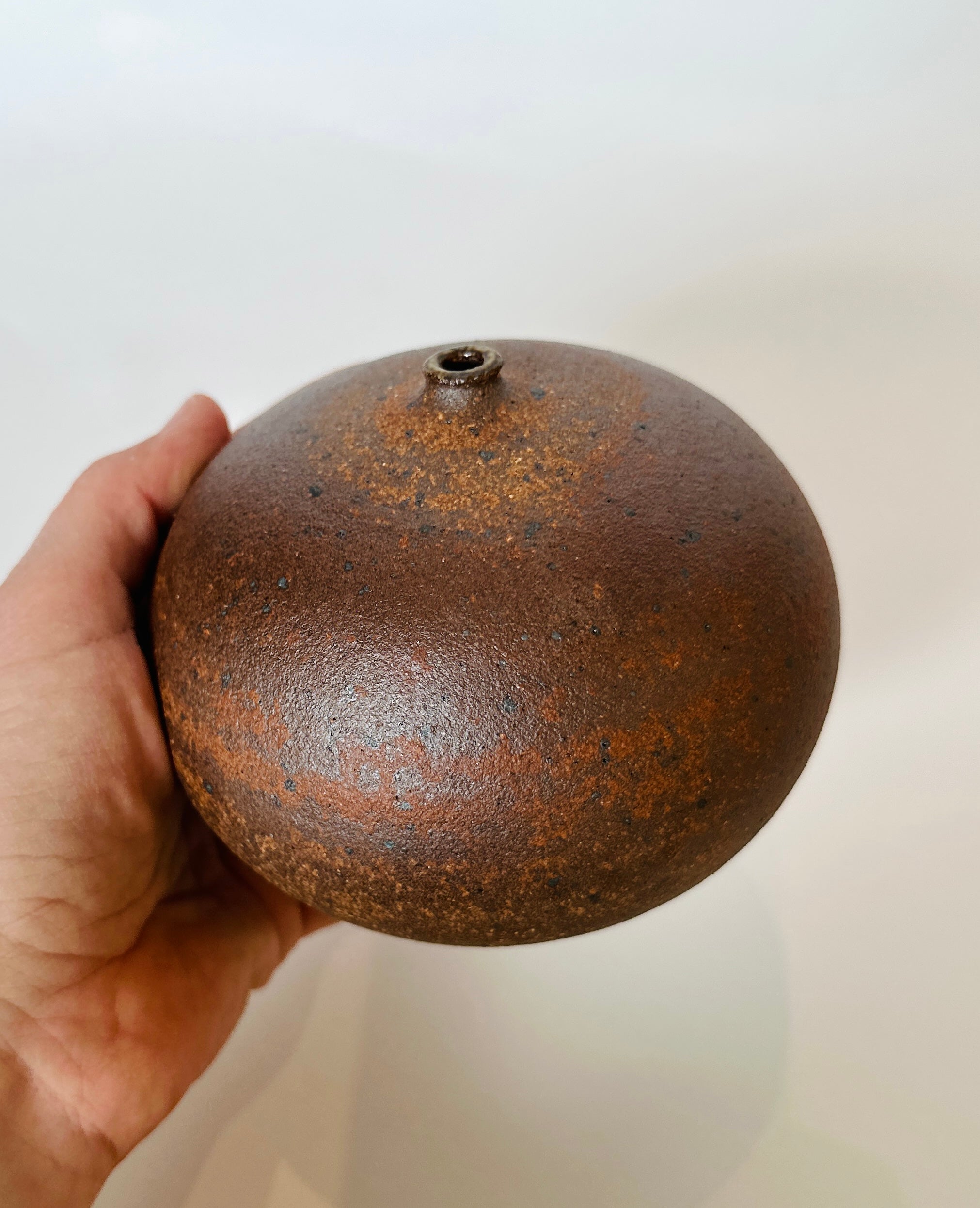 Red clay orb no. 5