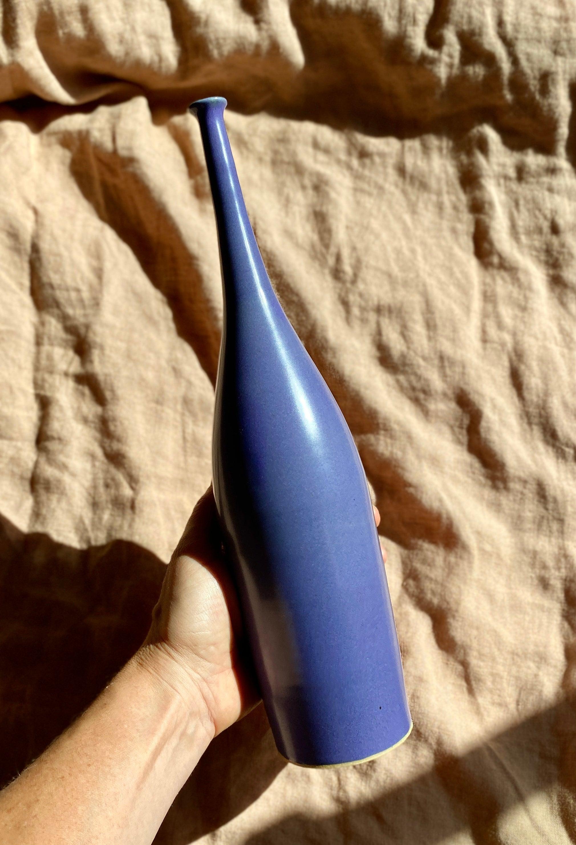 Purple decorative bottle No. 1 - Dana Chieco Studio