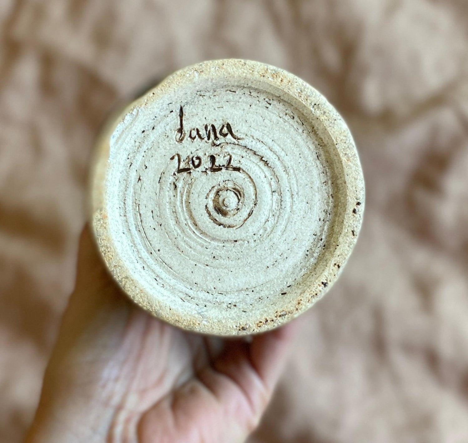 Green decorative bottle No. 10 - Dana Chieco Studio