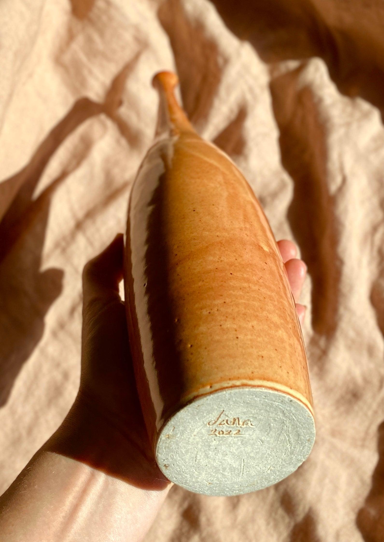 Shino decorative bottle No. 14 - Dana Chieco Studio