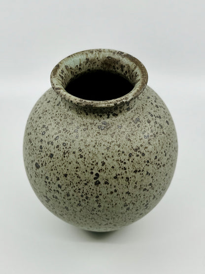 Blue speckled vase no. 25