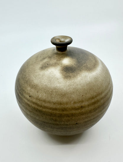 Gray/brown little neck vessel no. 34