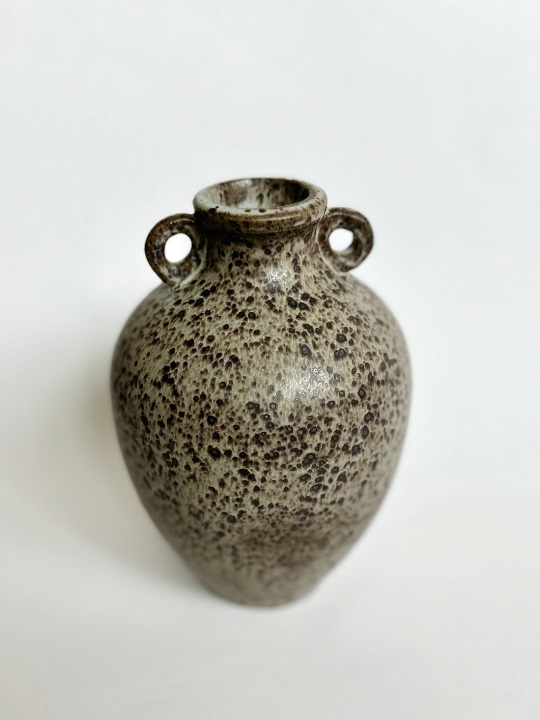 Blue speckled vase no. 5