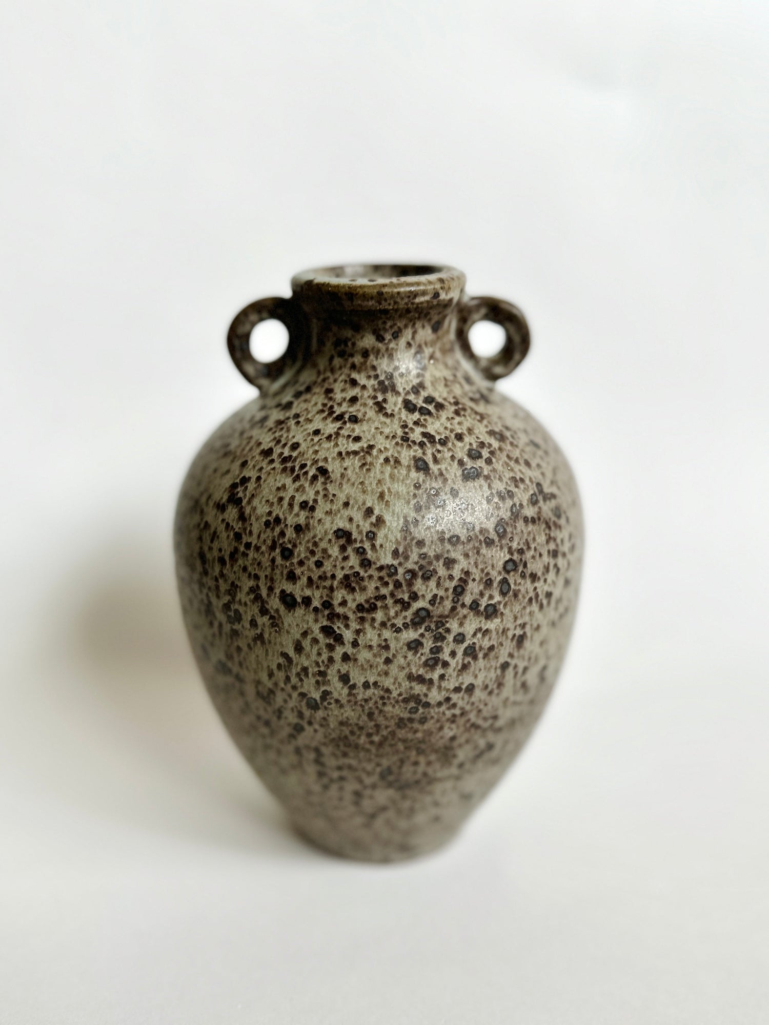 Blue speckled vase no. 5