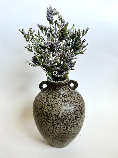 Blue speckled vase no. 5