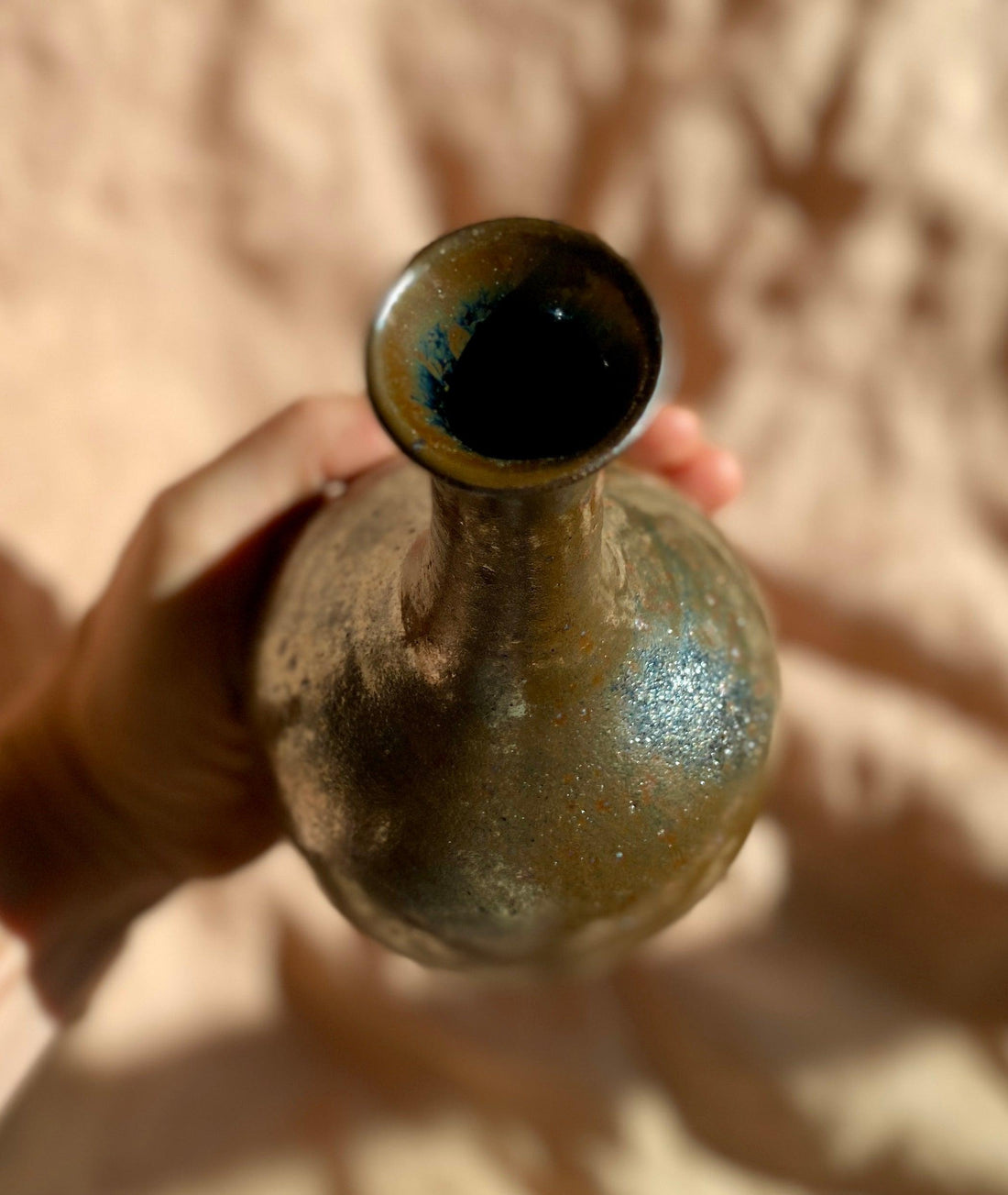 Metallic decorative bottle - Dana Chieco Studio