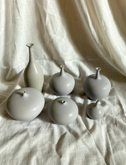 Lavender porcelain bottleneck no. 5 - Dana Chieco Studio
