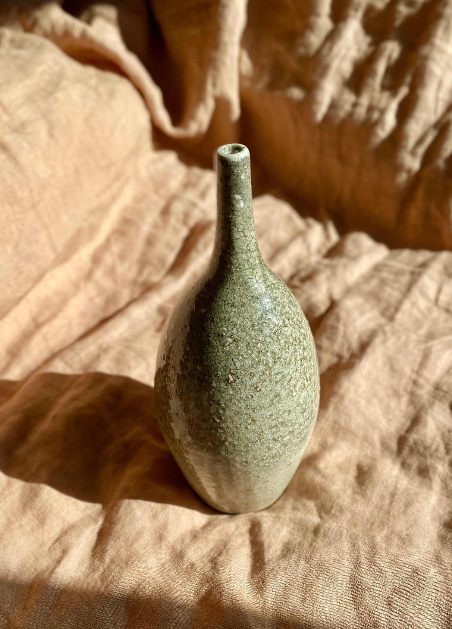 Set of 3 shino decorative vases - Dana Chieco Studio