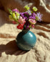 Blue and celadon medium vase - Dana Chieco Studio