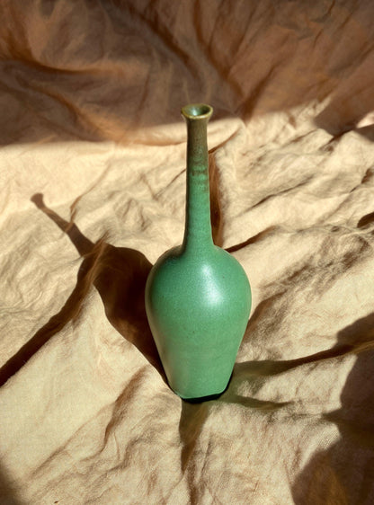 Green decorative bottle No. 3 - Dana Chieco Studio