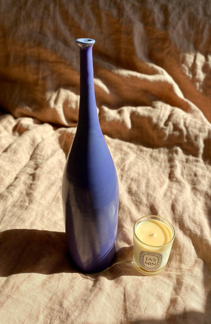 Purple decorative bottle No. 1 - Dana Chieco Studio